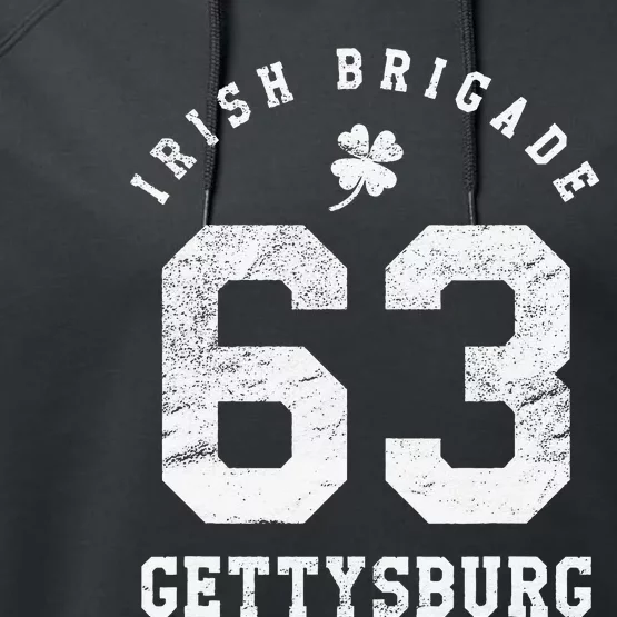 Civil War Irish Brigade Gettysburg Performance Fleece Hoodie