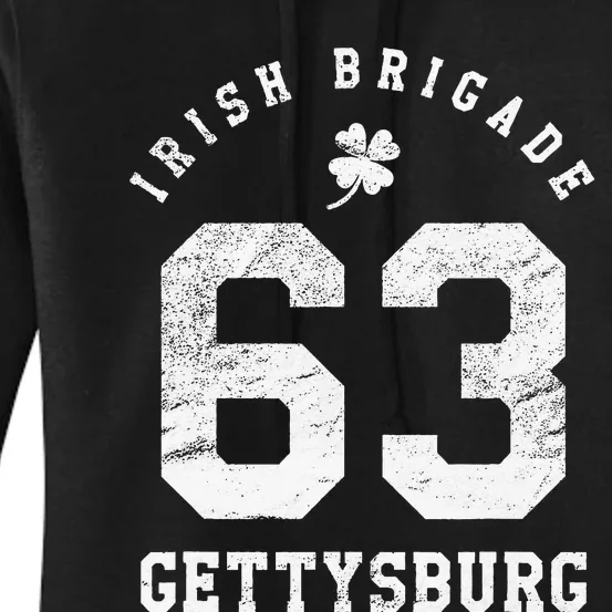 Civil War Irish Brigade Gettysburg Women's Pullover Hoodie