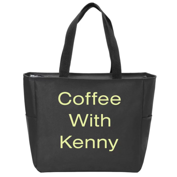 Coffee With Kenny Respond Right Here Zip Tote Bag