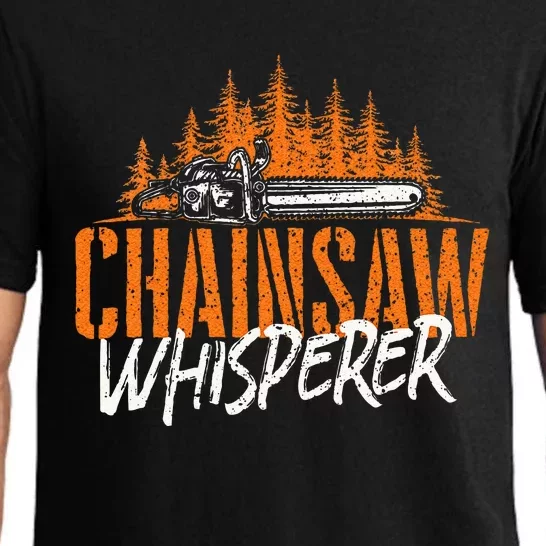 Chainsaw Whisperer Lumberjack Logger Woodworker Woodsman Pajama Set