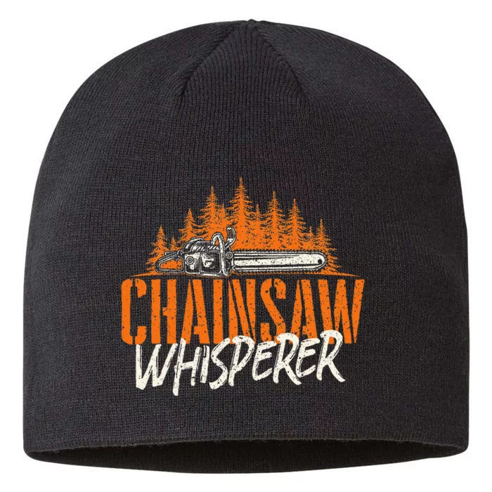 Chainsaw Whisperer Lumberjack Logger Woodworker Woodsman 8 1/2in Sustainable Knit Beanie