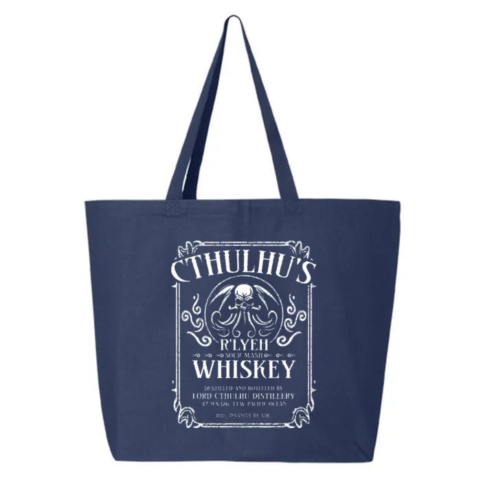 Cthulhu Whiskey Label 25L Jumbo Tote