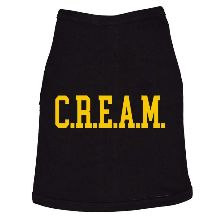 C.R.E.A.M. Wu Logo Design Doggie Tank