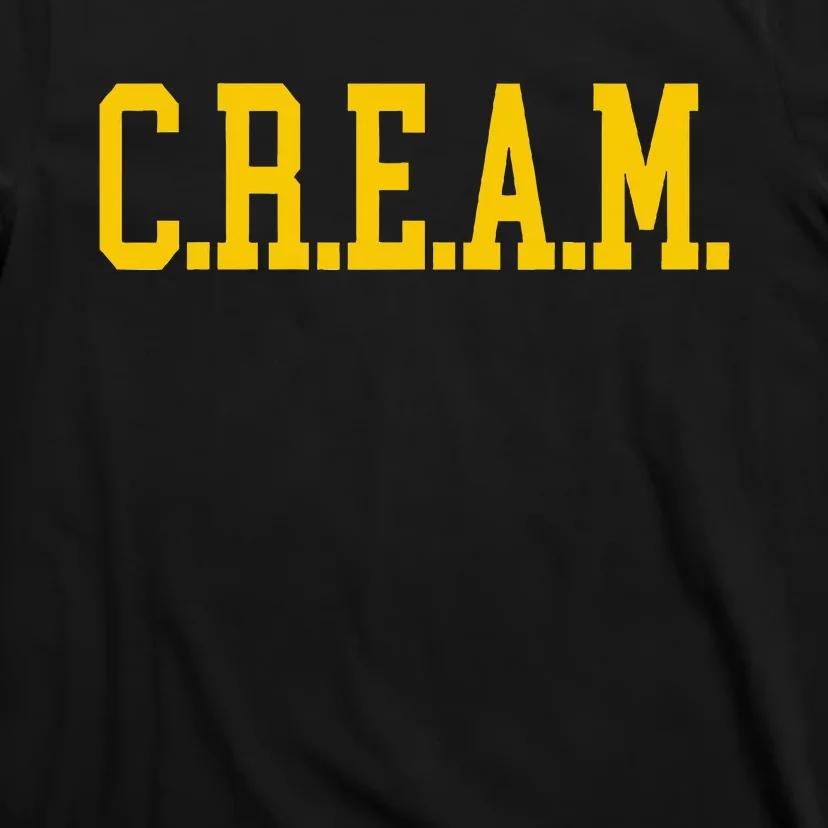 C.R.E.A.M. Wu Logo Design T-Shirt