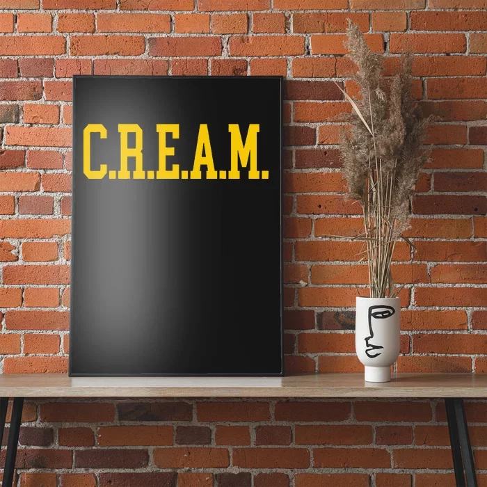 C.R.E.A.M. Wu Logo Design Poster