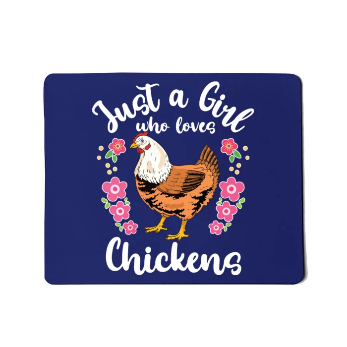 Chicken Who Loves Chickens Mousepad