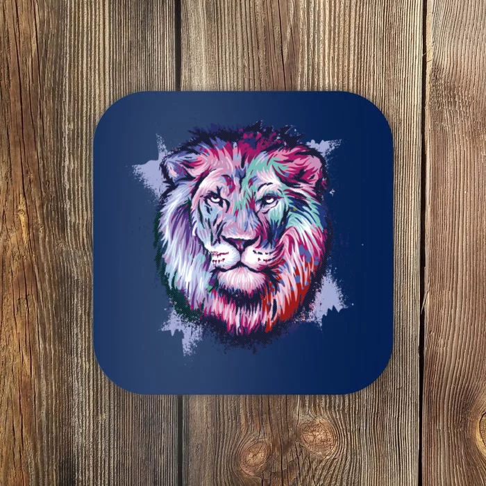 Colorful Wild Lion Coaster