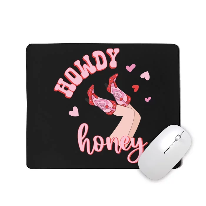 Charming Western Lovethemed Graphic Mousepad