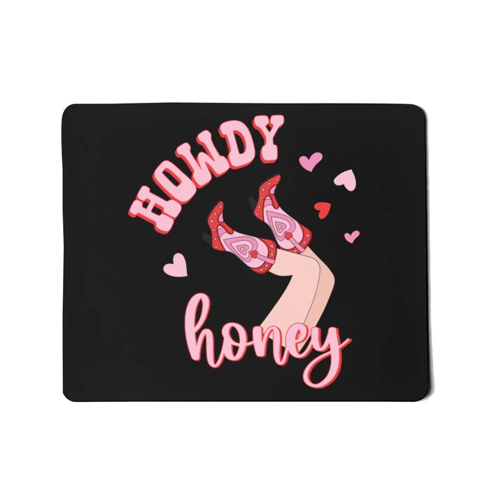 Charming Western Lovethemed Graphic Mousepad