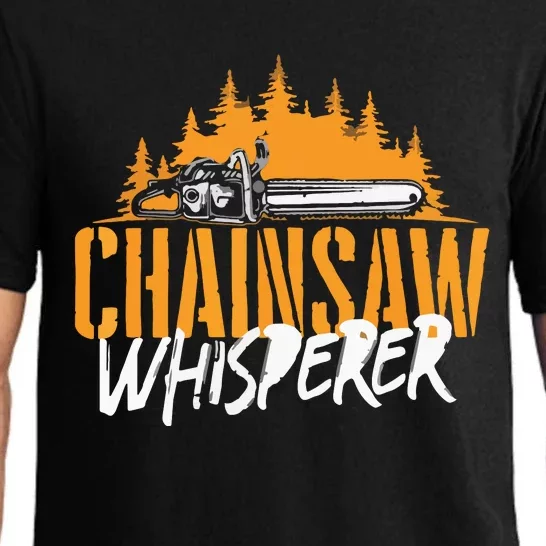 Chainsaw Whisperer Lumberjack Logger Woodworker Pajama Set