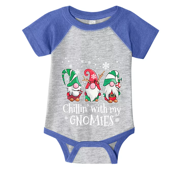 Chillin With My Gnomies Gift Infant Baby Jersey Bodysuit