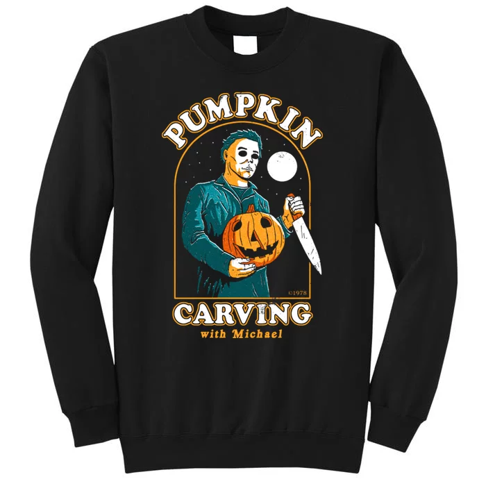 Carving With Michael Tall Sweatshirt