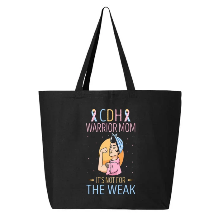 Cdh Warrior Mom Congenital Diaphragmatic Hernia Awareness 25L Jumbo Tote