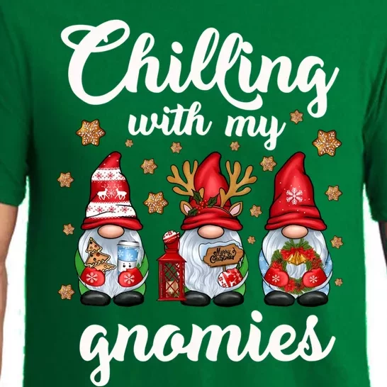 Chillin With My 5th Grade Gnomies Christmas Teacher Gnome Meaningful Gift Pajama Set