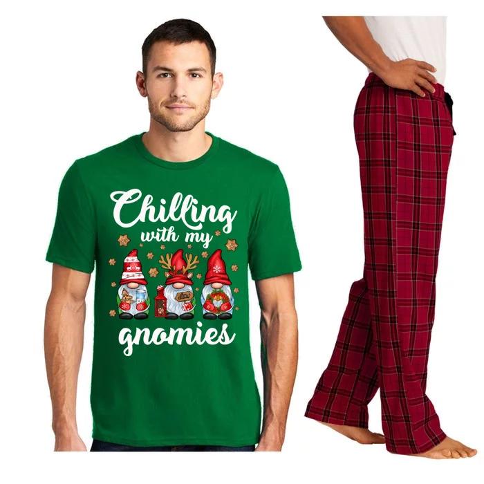 Chillin With My 5th Grade Gnomies Christmas Teacher Gnome Meaningful Gift Pajama Set