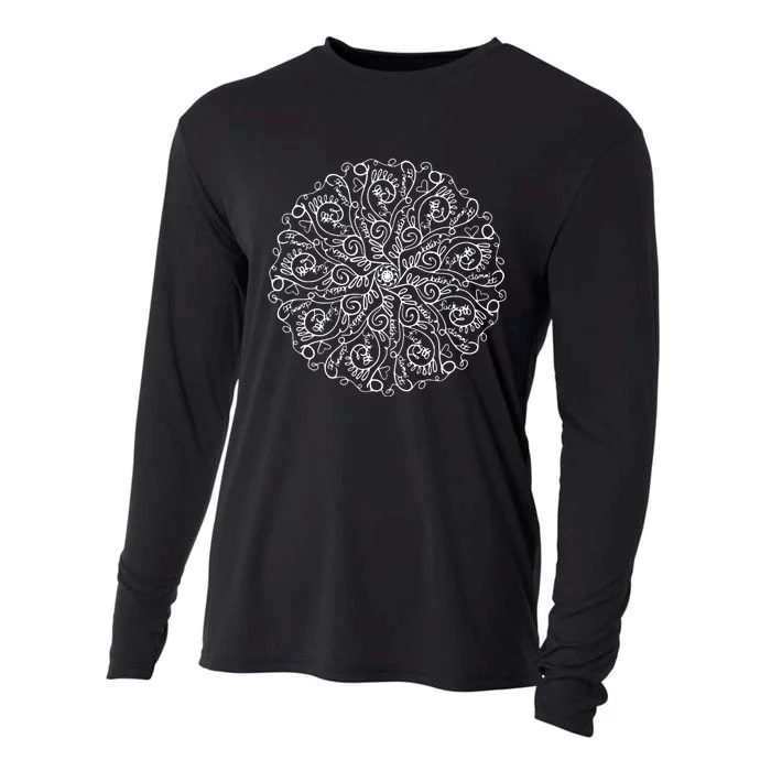 Curse Word Mandala Cooling Performance Long Sleeve Crew