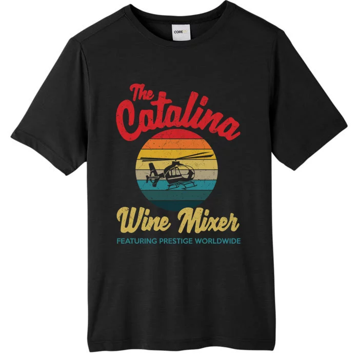 Catalina Wine Mixer Vintage Retro Distressed ChromaSoft Performance T-Shirt