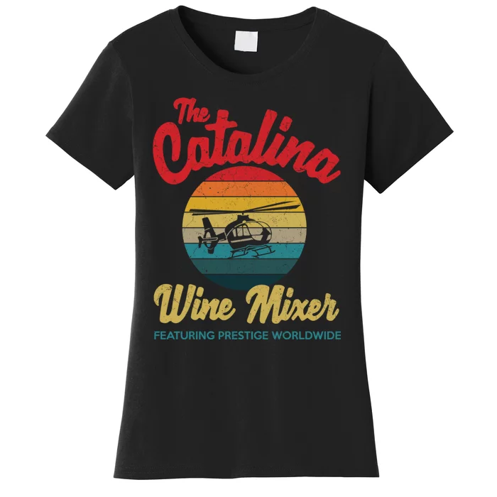 Catalina Wine Mixer Vintage Retro Distressed Women's T-Shirt