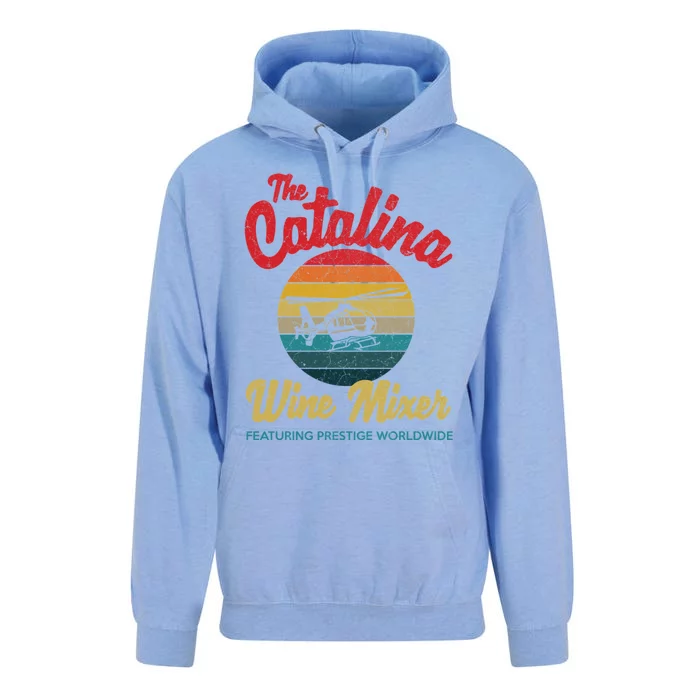 Catalina Wine Mixer Vintage Retro Distressed Unisex Surf Hoodie