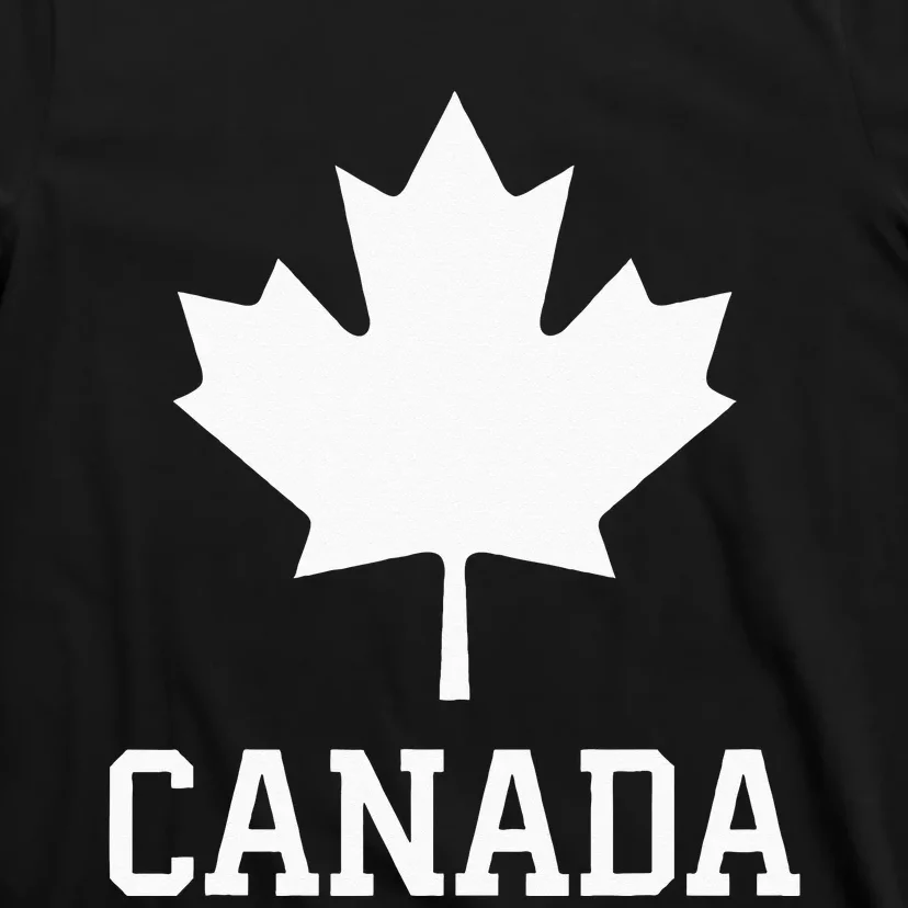 Canada Women Men Kids Canadian Maple Flag Canada Day T-Shirt