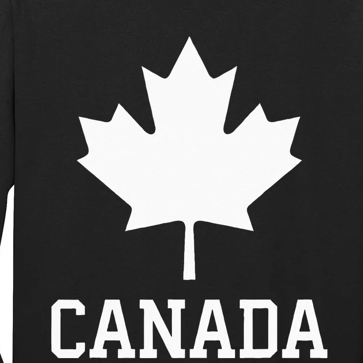 Canada Women Men Kids Canadian Maple Flag Canada Day Tall Long Sleeve T-Shirt