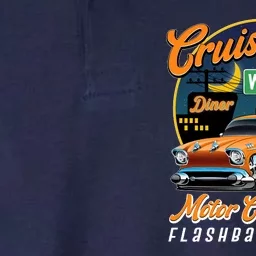 Cruising Woodward Motor City Flashback 2024 Orange Version Softstyle Adult Sport Polo