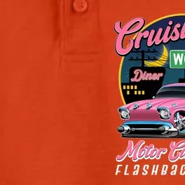 Cruising Woodward Motor City Flashback 2024 Pink Version Dry Zone Grid Performance Polo