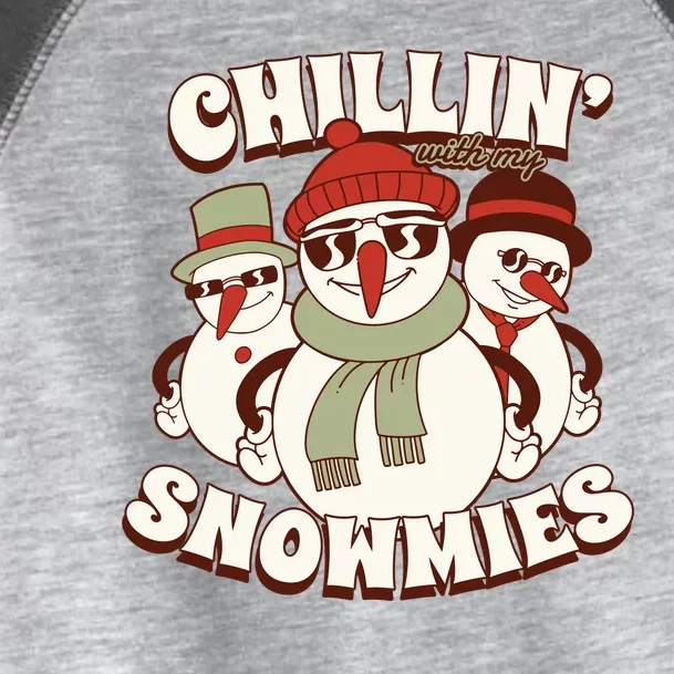 Chillin With My Snowmies Toddler Fine Jersey T-Shirt