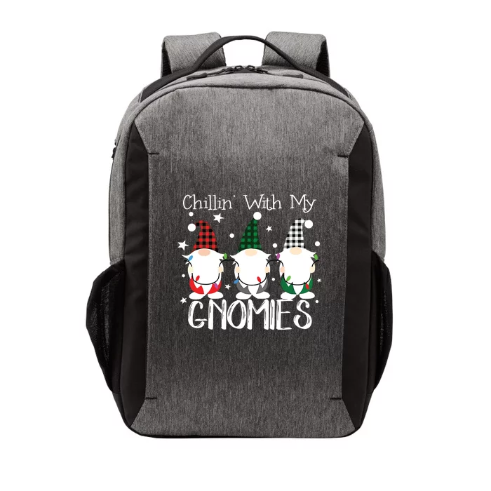 Chillin With My Gnomies Christmas Pamajas Family Funny Xmas Vector Backpack