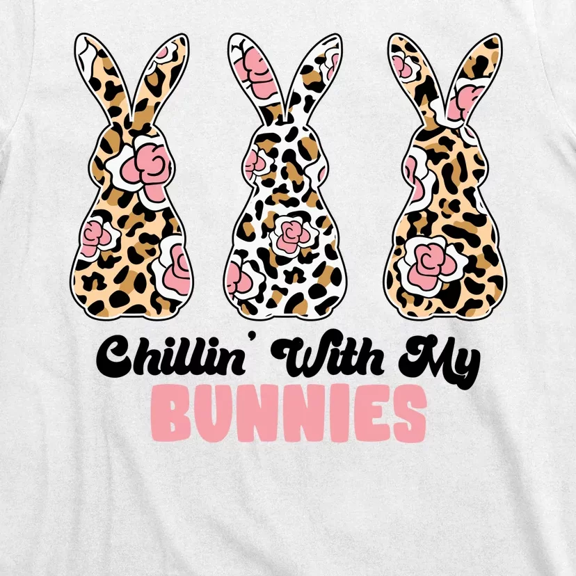 Chillin With My Bunnies Easter Cute T-Shirt