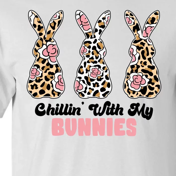 Chillin With My Bunnies Easter Cute Tall T-Shirt