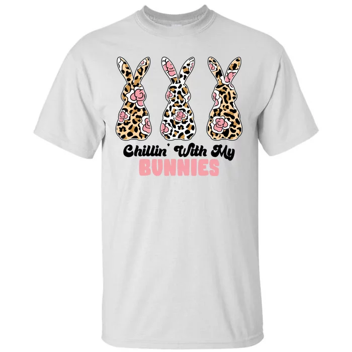 Chillin With My Bunnies Easter Cute Tall T-Shirt