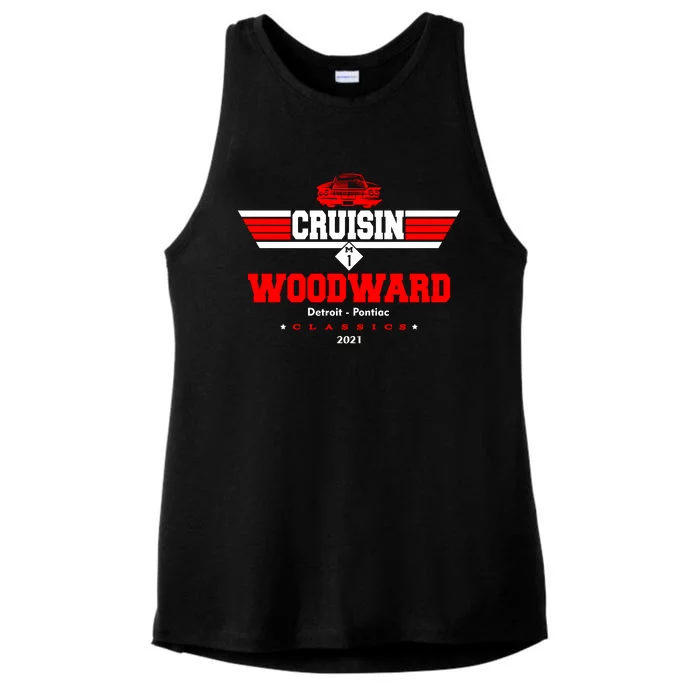 Cruisin Woodward M1 Classics 2021 Ladies Tri-Blend Wicking Tank