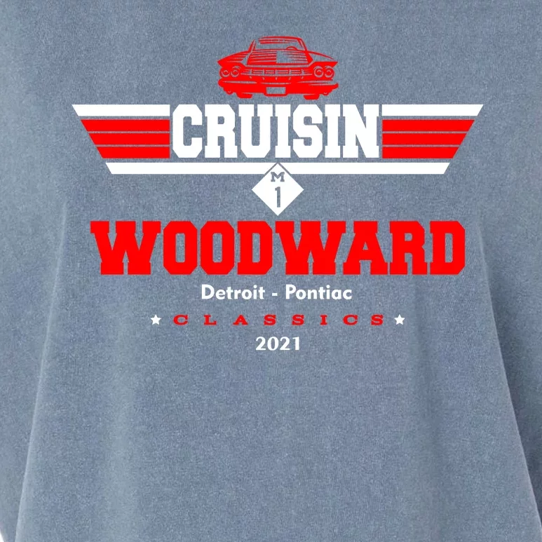 Cruisin Woodward M1 Classics 2021 Garment-Dyed Women's Muscle Tee