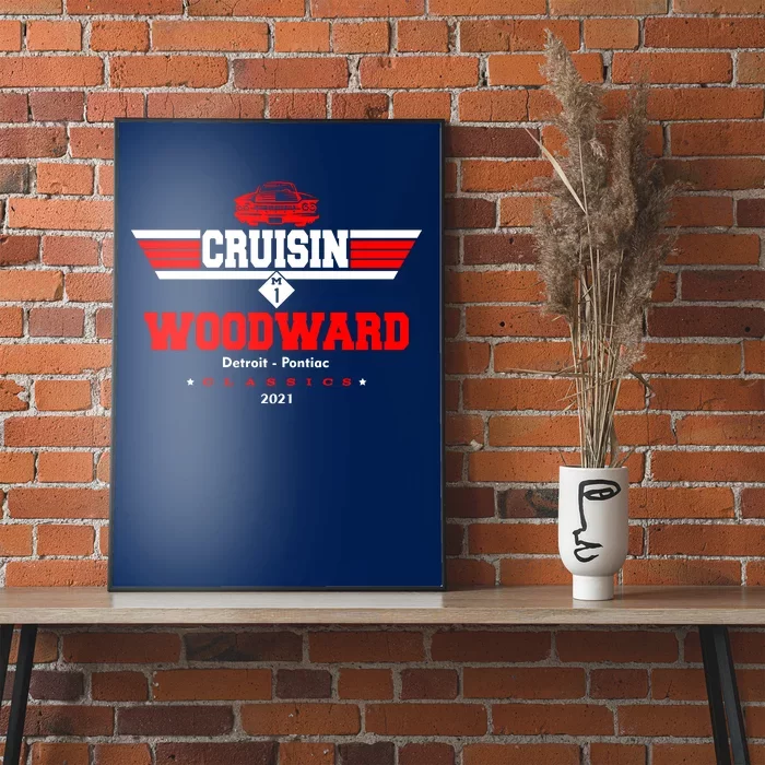 Cruisin Woodward M1 Classics 2021 Poster