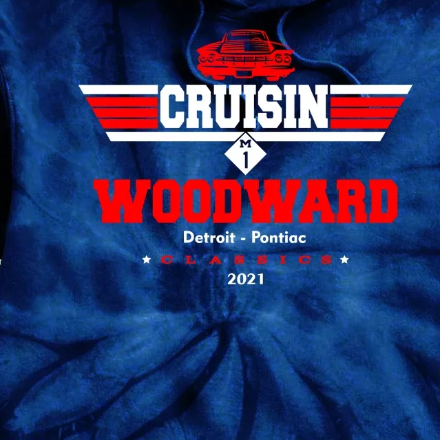 Cruisin Woodward M1 Classics 2021 Tie Dye Hoodie