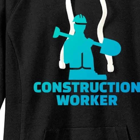 Construction Worker Meaningful Gift Women's Fleece Hoodie