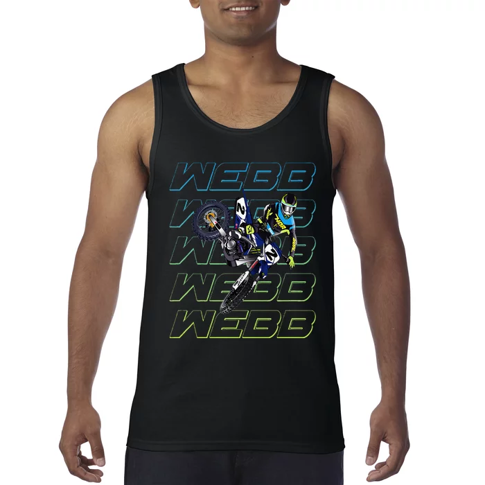 Cw2 Webb Motocross Cooper Supercross Tank Top