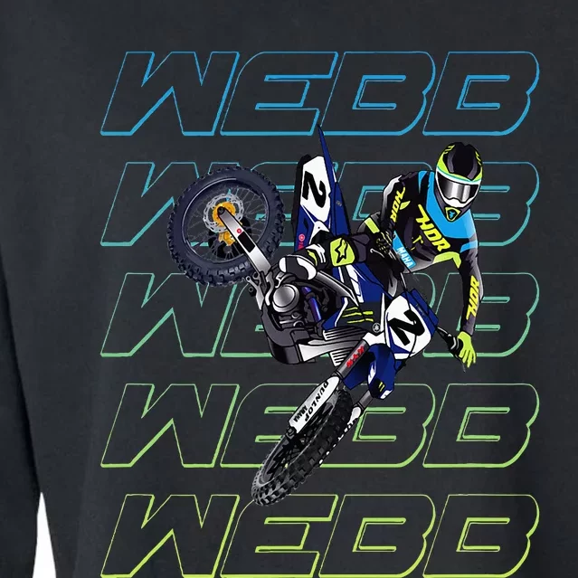 Cw2 Webb Motocross Cooper Supercross Cropped Pullover Crew