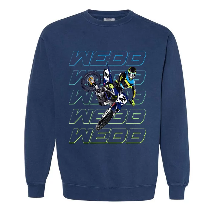 Cw2 Webb Motocross Cooper Supercross Garment-Dyed Sweatshirt