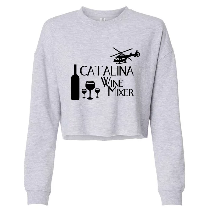 Catalina Wine Mixer Comedy Step Brothers Novelty Cropped Pullover Crew