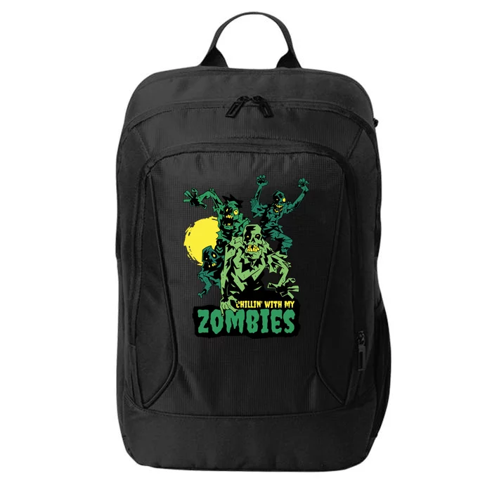 Chilling With My Zombies City Backpack