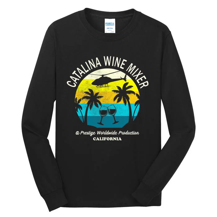 Cata.lina Wine Mixer Party Tall Long Sleeve T-Shirt