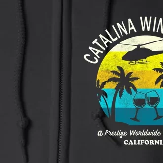 Cata.lina Wine Mixer Party Full Zip Hoodie