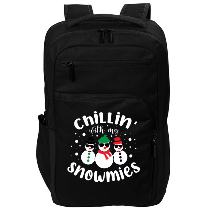 Chillin With My Snowmies Impact Tech Backpack