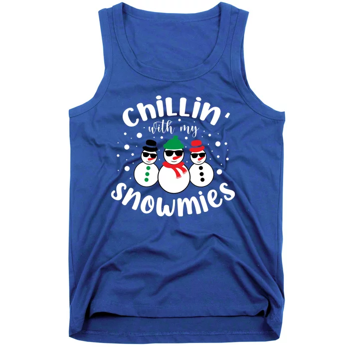 Chillin With My Snowmies Tank Top