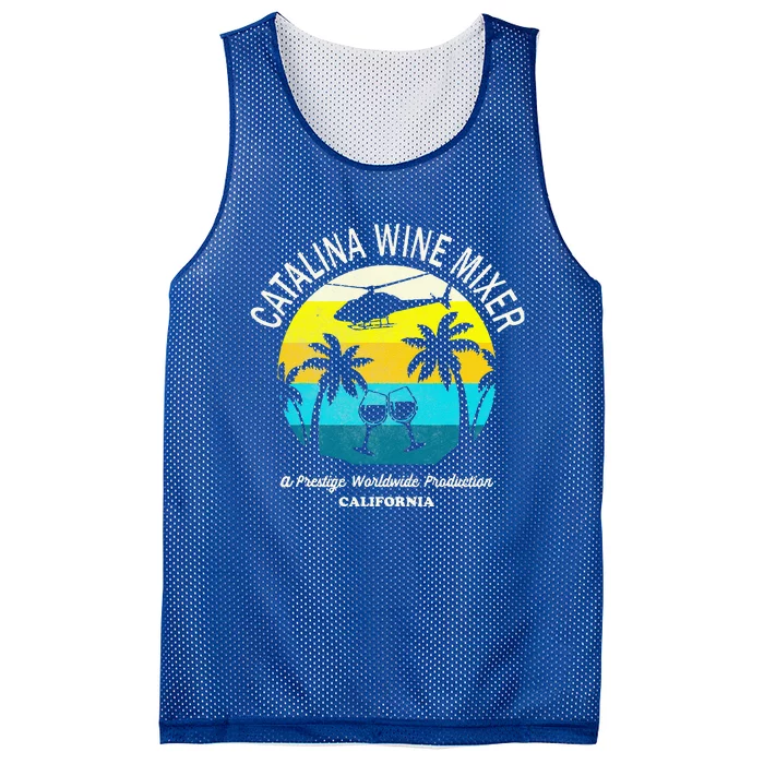 Cata.lina Wine Mixer Party Mesh Reversible Basketball Jersey Tank