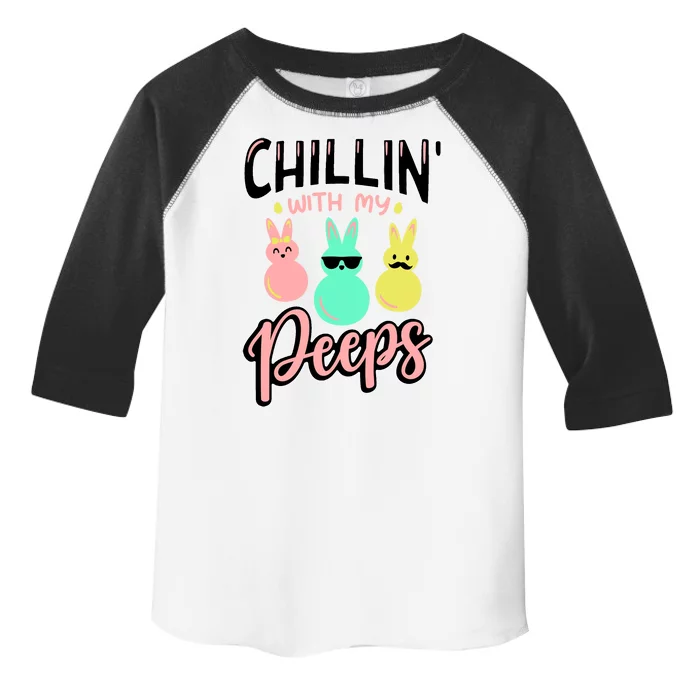 Chillin With My Peeps Spring Toddler Fine Jersey T-Shirt