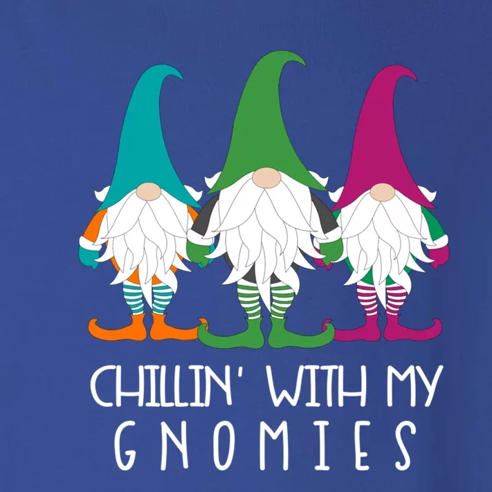 Chillin With My Gnomies Garden Gnome Christmas Lawn Care Meaningful Gift Toddler Long Sleeve Shirt