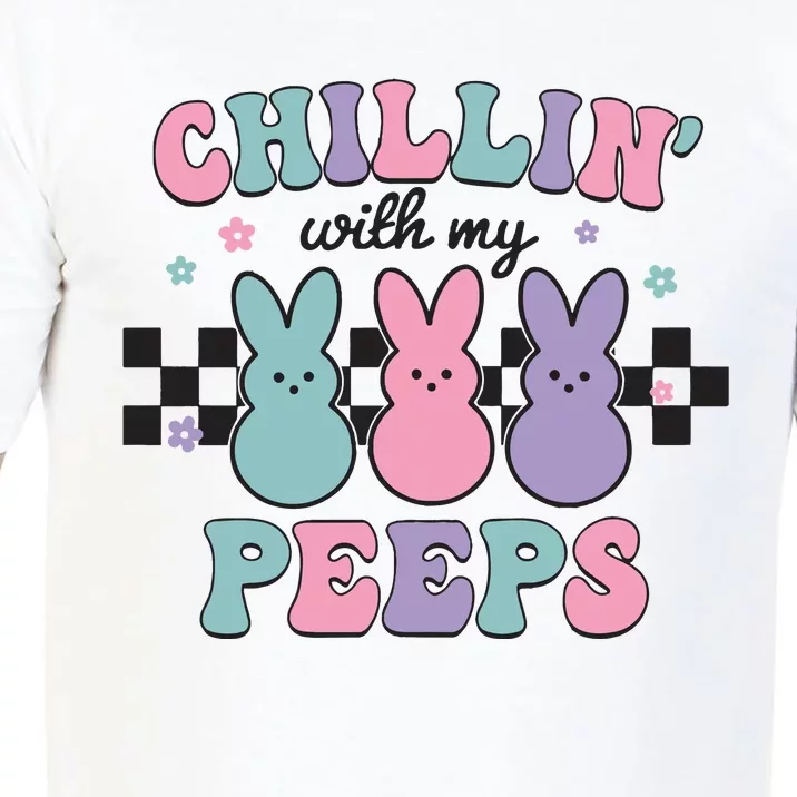 Chillin With My Peeps Easter Bunny Comfort Colors T-Shirt